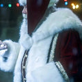 Keeping Up with the Clauses Santa Coat With Free Cap