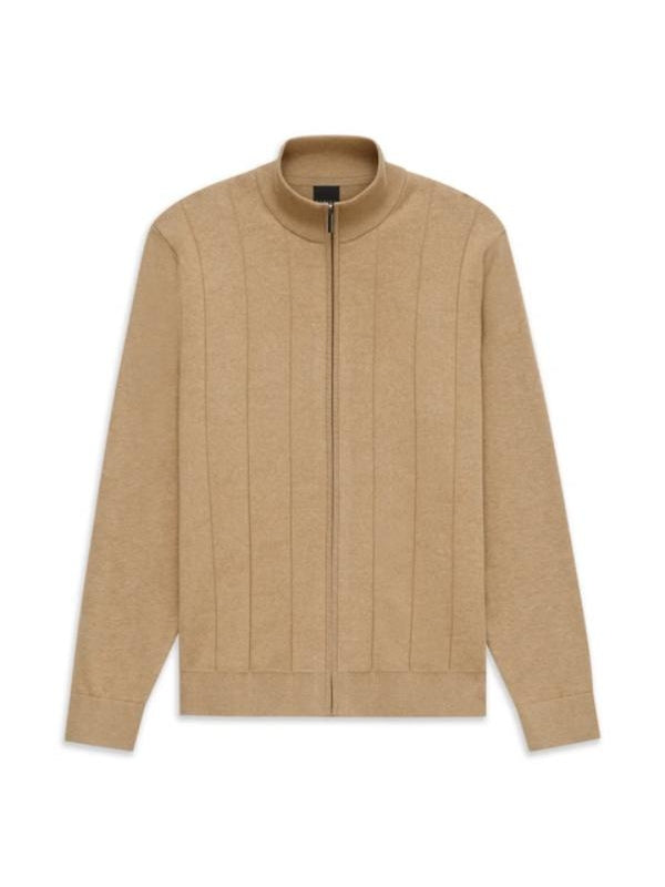 Kevin Hanchard Hudson And Rex S9 Beige Panelled Jacket