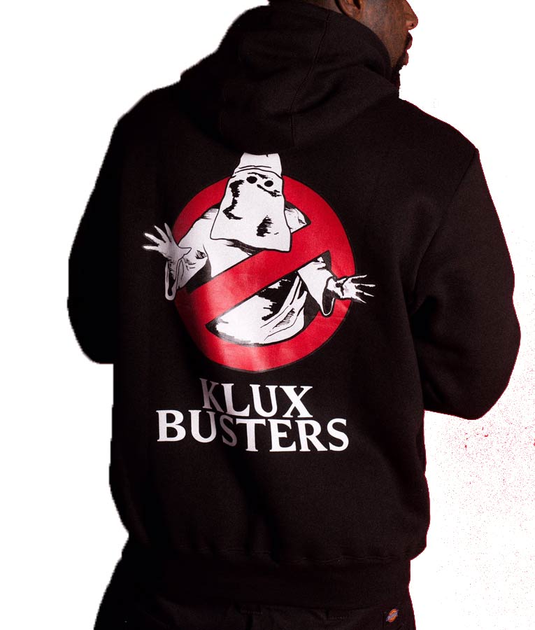 Black Pullover Klux Busters Hoodie