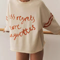 Laenne S2 Kristen Johnston Less Regrets Pullover Sweatshirt