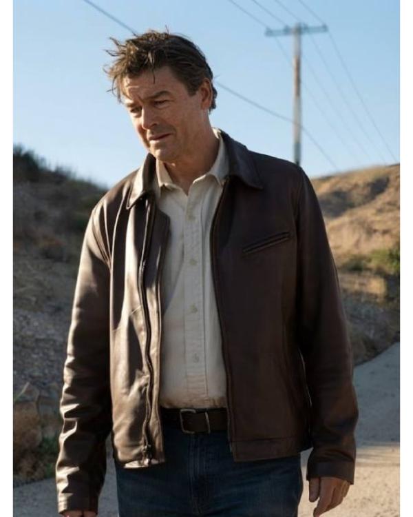 Lanterns S01 Kyle Chandler Brown Bomber Leather Jacket