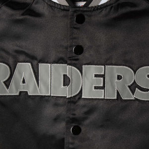 Las Vegas Raiders Bomber Lightweight Black Jacket