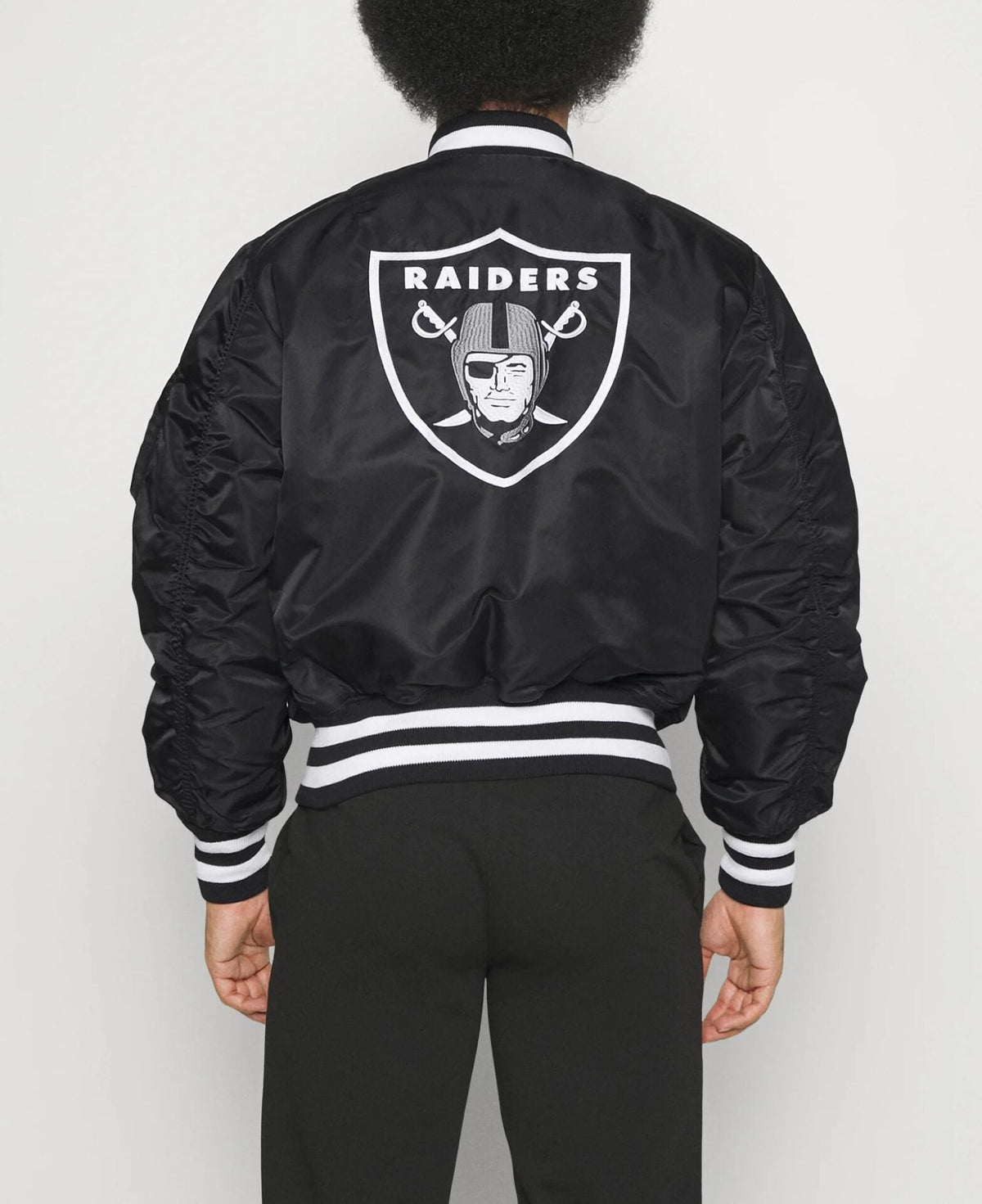 Las Vegas Raiders Ma-1 Bomber Jacket
