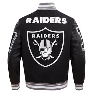 Las Vegas Raiders Mashup Varsity Jacket
