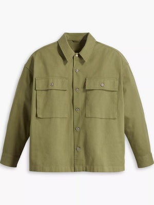 Last Seen 2026 Brendan Cowell Green Overshirt