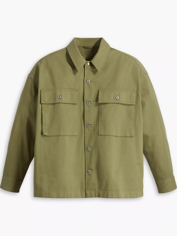 Last Seen 2026 Brendan Cowell Green Overshirt