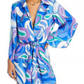 Latrice Verrett Big Brother USA S28 Swirl Print Dress