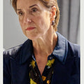 Law And Order S26 Maggie Bofill Black & Yellow Floral Blouse
