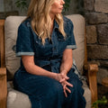 Leanne Season 2 Leanne Morgan Denim Jumpsuit