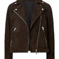 Love Finds You 2026 Aimee Teegarden Brown Leather Jacket