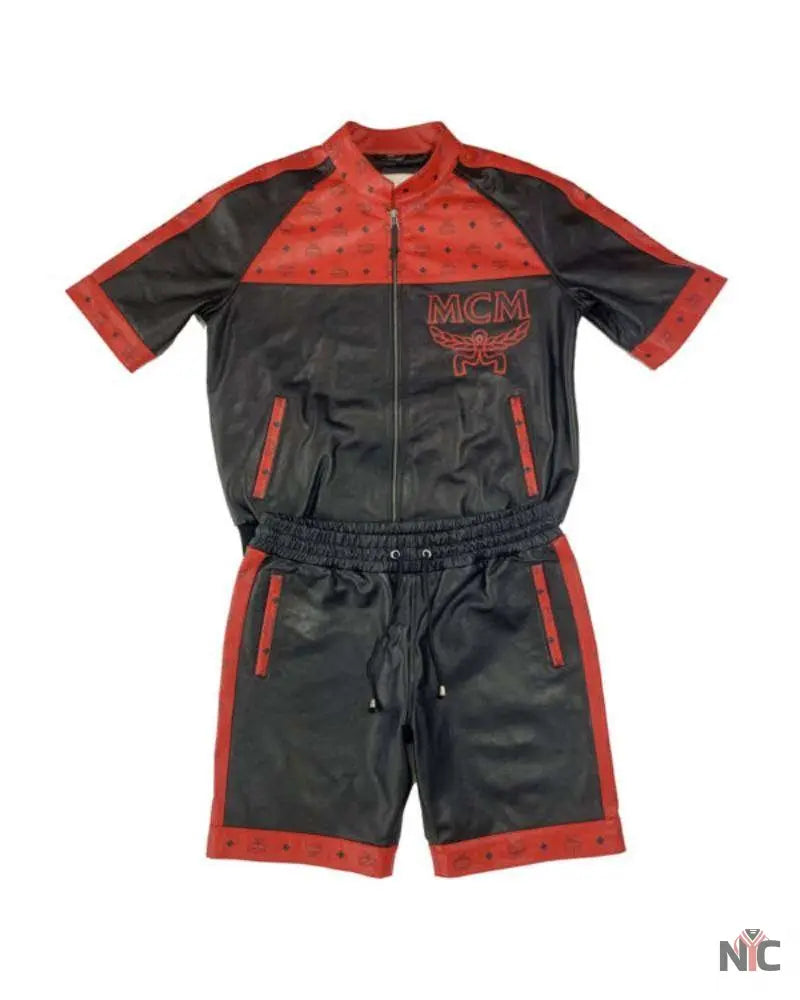MCM Black Vintage Dapper Dan Short Suit