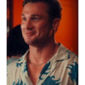 Made in Chelsea S30 White & Blue Sun Print Shirt