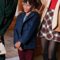 Madison Skye Validum Best Christmas Ever Blue Parka Jacket