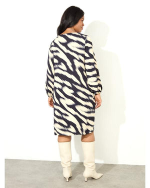 Marble Hall Murders S01 Katie Williams Animal Print Dress - view 3