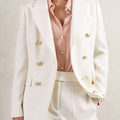 Marble Hall Murders S01 Amelia Bullmore White Blazer