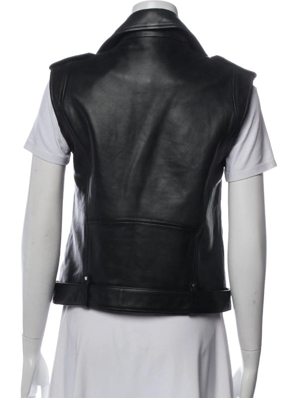 Marilyn Hucek The Voice S30 Black Biker Vest - view 2