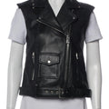 Marilyn Hucek The Voice S30 Black Biker Vest