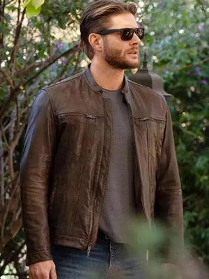 Mark Meachum Countdown Brown Leather Jacket