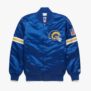 Los Angeles Rams Royal Blue Satin Jacket