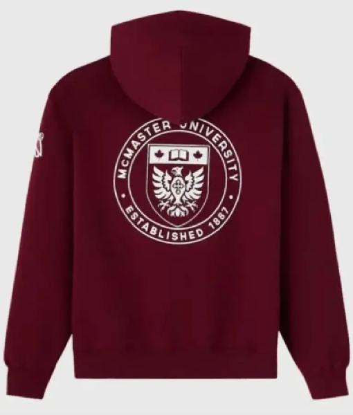 OVO McMaster University Burgundy Hoodie