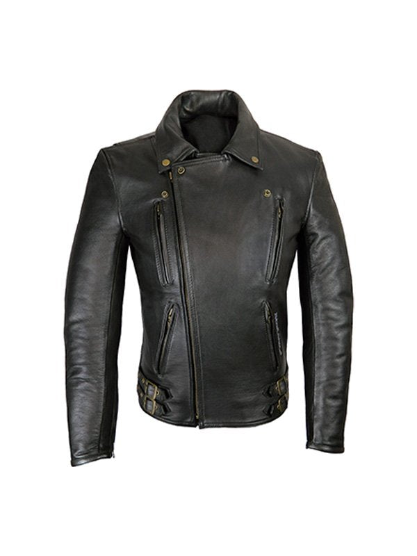 Mens Elite Patrol Leather Jacket – Biker Style
