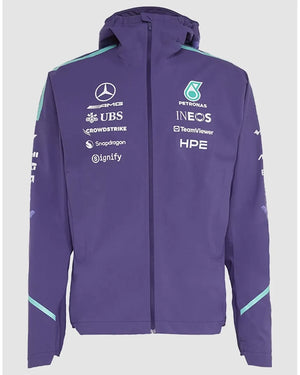 Mercedes AMG F1 Vanda Bloom Team Purple Rain Jacket - view 2