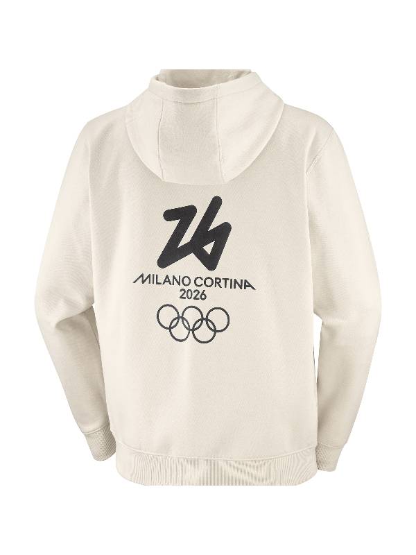 Milano Cortina 2026 Olympics White Hoodie - view 2
