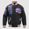 Minnesota Vikings Pro Standard Mashup Varsity Jacket