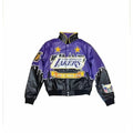 NBA LA Lakers Jeff Hamilton Leather Jacket