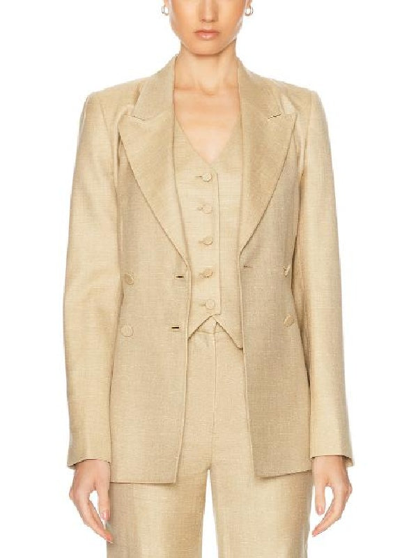 NCIS New York 2026 Jennifer Beals Beige Blazer