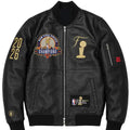 NY Knicks FISLL 2026 NBA Finals Team Leather Jacket - view 2