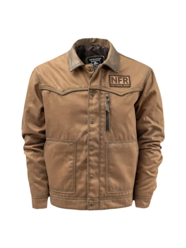 National Finals Rodeo Las Vegas 2024 Canvas Jacket