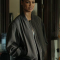 Neagley 2026 Maria Sten Grey Bomber Jacket