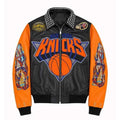New York Knicks Championship 2026 Leather Jacket - view 2