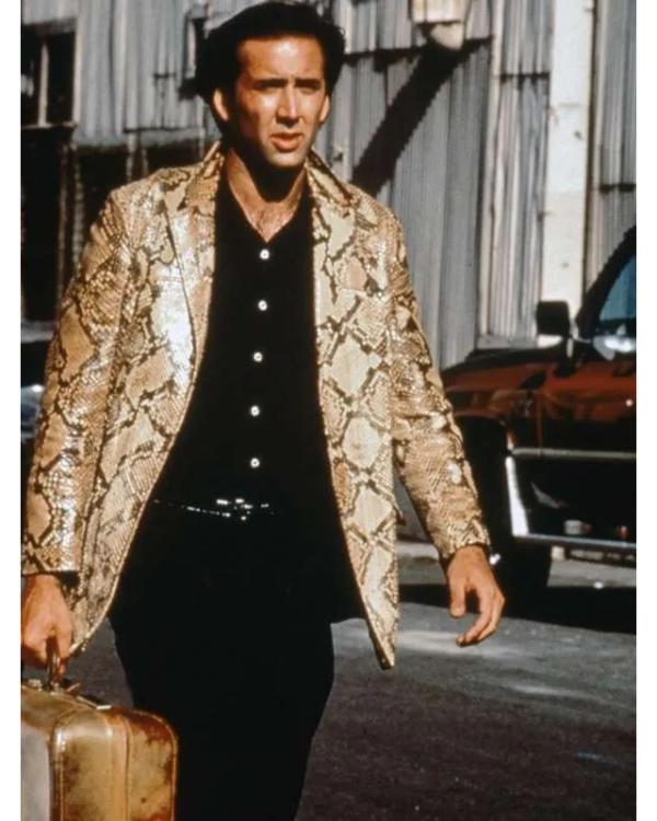 Nicolas Cage Wild At Heart Snakeskin Jacket