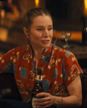 Nobody Wants This S02 Kristen Bell Red Shirt