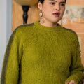 North Of North S2 Anna Lambe Green Sweater