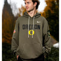 Oregon Ducks 2025 Military Appreciation Hoodie