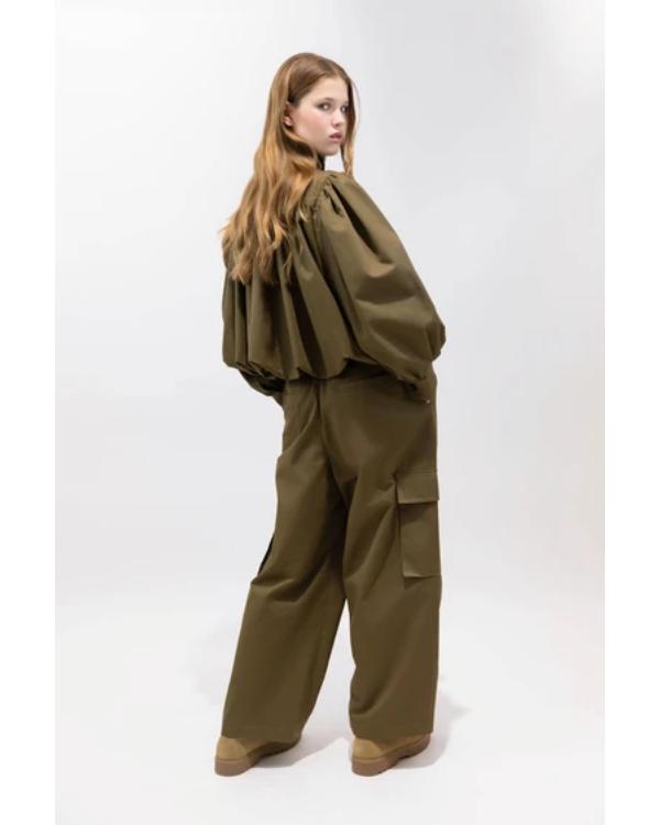 Passadeira Vermelha 2026 Liliana Campos Green Bomber Jacket - view 4