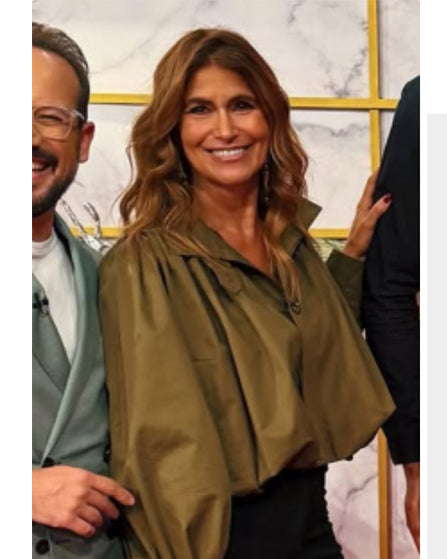 Passadeira Vermelha 2026 Liliana Campos Green Bomber Jacket