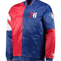 Philadelphia 76ers 75th Anniversary Leader Full-Snap Jacket