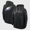 Philadelphia Eagles 2025 Black Crucial Catch Hoodie