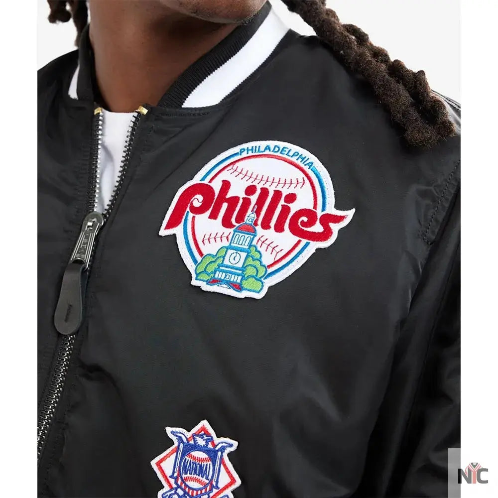 Philadelphia Phillies MA-1 Bomber Jacket