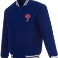 Philadelphia Phillies Royal Wool Jacket