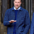 Prince William Blue Wool Jacket