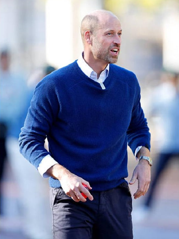 Prince William Blue Sweater - view 2