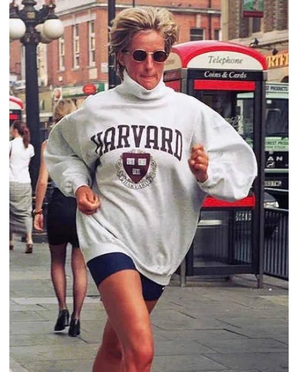 Princess Diana Harvard Sweatshirt - view 2