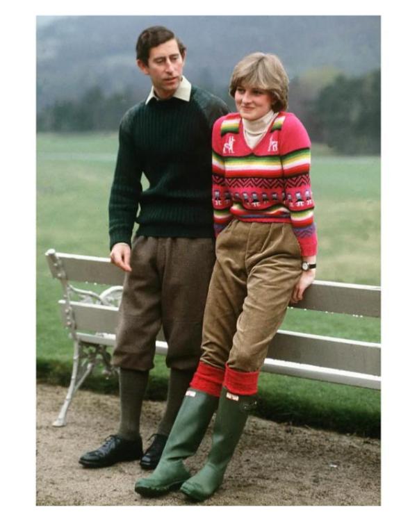Princess Diana Pink Llama Sweater