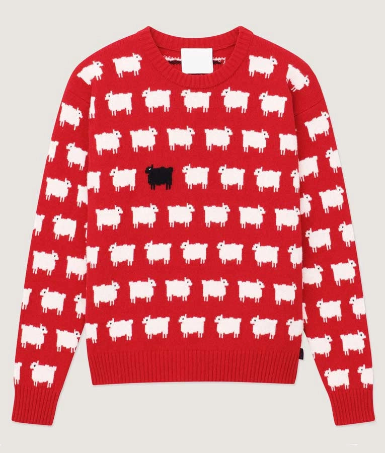 Warm and Wonderful Black Sheep Sweater