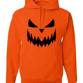 Pumpkin Halloween Face Orange Hoodie
